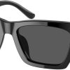 Tory Burch womens Ty7169u Universal Fit Rectangular Sunglasses-0