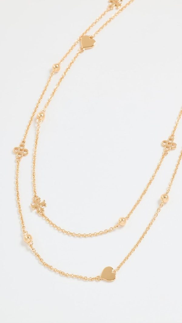 Tory Burch Women's Layered Kira Necklace, Tory Gold, One Size-2