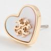 Tory Burch Women's Kira Heart Studs-2