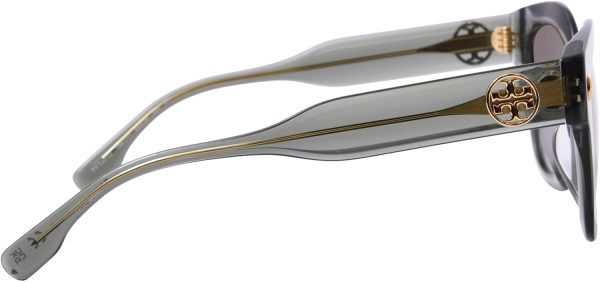 Tory Burch TY7201U 194111 Sunglasses Women's Transparent Sage/Grey Gradient 49mm burch