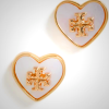 Tory Burch Women's Kira Heart Studs
