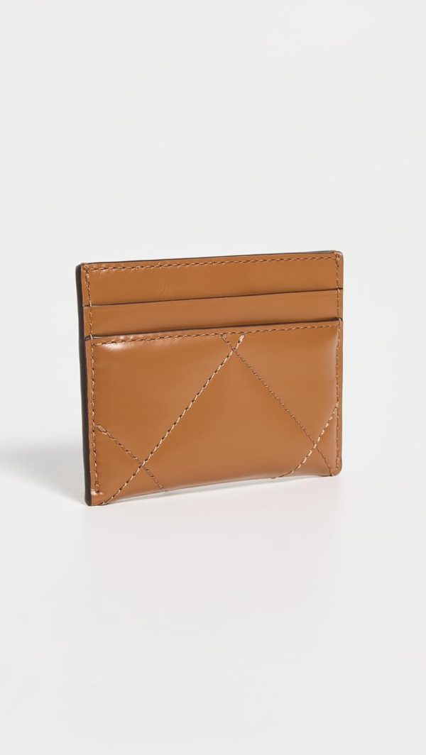 Tory Burch Women's Kira Chevron Diamond Quilt Card Case-2