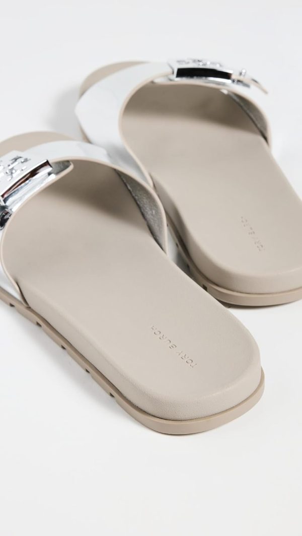 Tory Burch Women's Buckle Slides-2