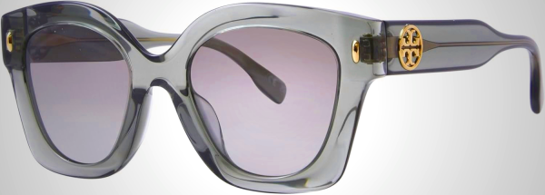 Tory Burch TY7201U 194111 Sunglasses Women's Transparent Sage/Grey Gradient 49mm
