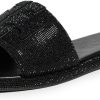 Tory Burch Women's Double T Pave Sport Slides-0