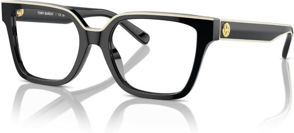 Tory Burch Eyeglasses TY 2148 U 2004 Black/Ivory-0