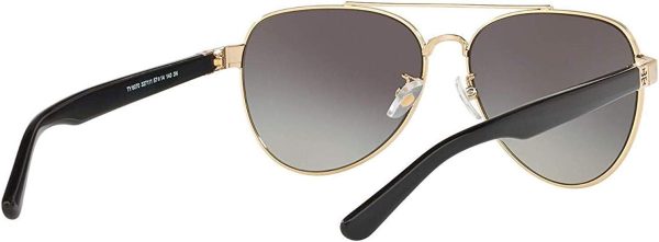 Tory Burch TY6070 Sunglasses 327111-57 -, Lt Grey Gradient TY6070-327111-57-3
