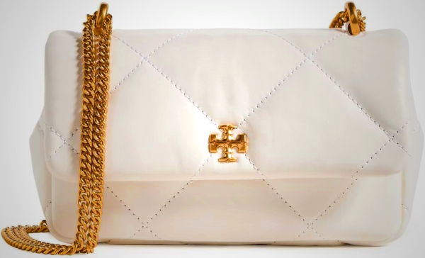 Tory Burch Women's Mini Kira Diamond Flap Bag