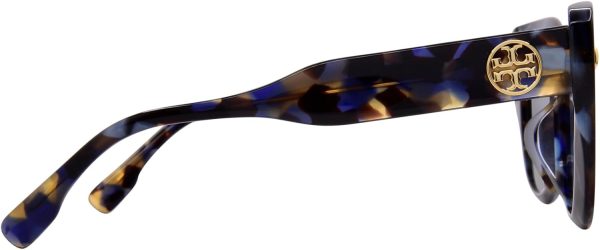 Tory Burch Sunglasses TY 7198 U 195787 Blue Tortoise Dark Grey usps tracking