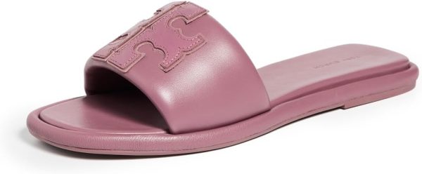 Tory Burch Women's Double T Sport Slides-0
