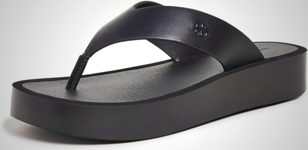 Tory Burch Women's Leather Platform Flip Flops