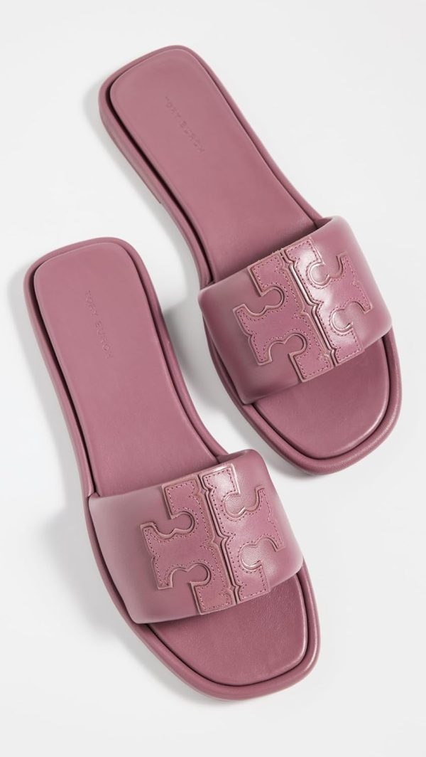 Tory Burch Women's Double T Sport Slides-1