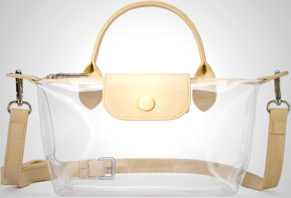 BOSTANTEN Clear Stadium Approved Crossbody Bag for Concerts & Sports