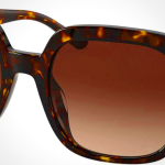 Tory Burch TY 7143U 172813 Dark Tortoise Plastic Square Sunglasses Brown Gradient Lens