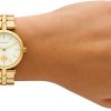 Tory Burch Women's Kira Gold Stainless Steel Bracelet Watch (Model: TBW2045)-3