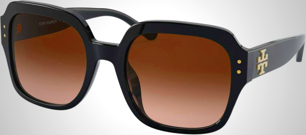 Tory Burch TY7143U Sunglasses 170913-56 -, womens, Dk Brown Gradient TY7143U-170913-56