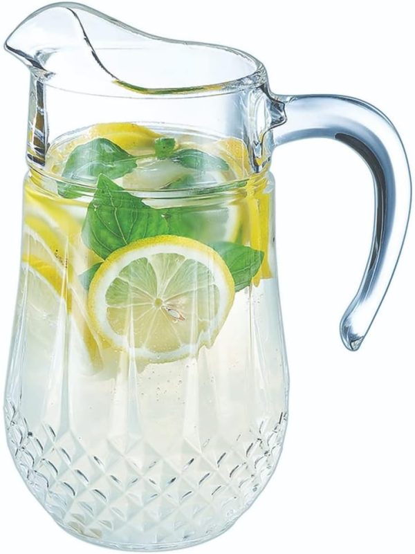 Eclat Cristal D'Arques Longchamp Crystal Jug, 17.6 x 14.1 x 24.6 cm longchamp mini