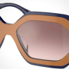 Tory Burch TY7192U Hexagonal Sunglasses for Women with Eyewear Kit