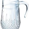 Eclat Cristal D'Arques Longchamp Crystal Jug, 17.6 x 14.1 x 24.6 cm arques aude