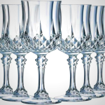 Cristal d'Arques Paris Longchamp 6 Kwarx Shot Glasses 6cl