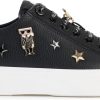 Karl Lagerfeld Womens Cate Pins Lace Up Platform Sneaker-4