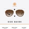 Tory Burch TY6089 Aviator Sunglasses for Women +BUNDLE with ACCESSORY EYEWEAR KIT-3