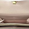 Tory Burch Women's Britten Pebble Leather Envelope Wallet (Delicate Pink)-6