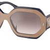 Tory Burch TY7192U Hexagonal Sunglasses for Women +BUNDLE with ACCESSORY EYEWEAR KIT ty7192u tory burch
