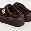 Tory Burch Women's Mellow Shearling Platform Mules-2