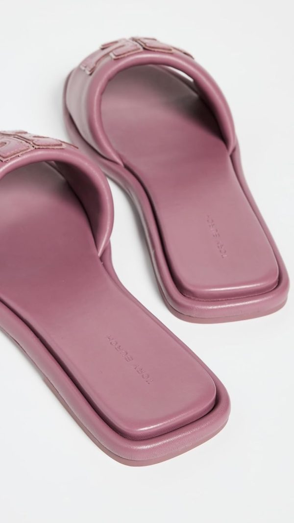Tory Burch Women's Double T Sport Slides-3