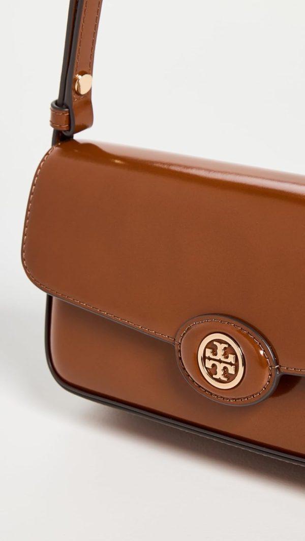 Tory Burch Women's Robinson Spazzolato Shoulder Bag-4