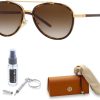 Tory Burch TY6089 Aviator Sunglasses for Women +BUNDLE with ACCESSORY EYEWEAR KIT tory burch shoes