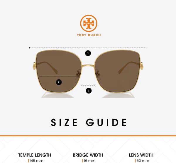 Tory Burch TY6106D Cateye Sunglasses for Women +BUNDLE with ACCESSORY EYEWEAR KIT-3