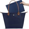 Foldable Waterproof Tote Bag for Women with Purse Organizer Insert tote