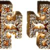 Tory Burch Britten Pave Stud Earring 141855 Gold 175-0