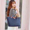 Women Tote Bag,Stylish Waterproof Nylon Ladies Shoulder Bag, Folding Beach Travel Bag for Work,Shopping, Large-4