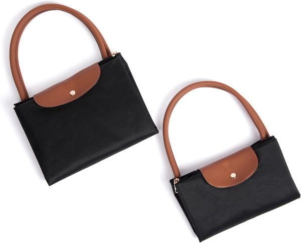 Generic Designer Tote Bags 2-Pack: Foldable, Water-Resistant, Lightweight toteme sweater