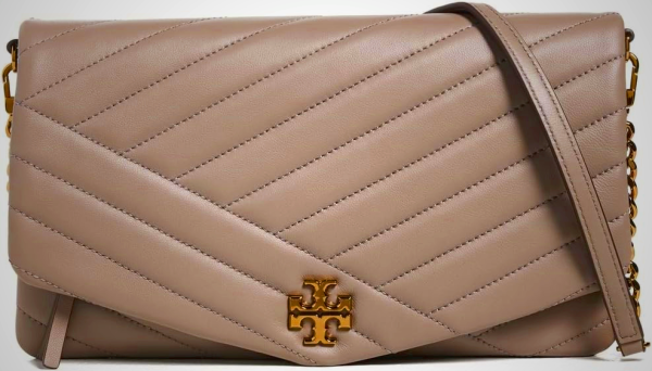 Tory Burch Women's Kira Chevron Clutch - Stylish Womens Accessory