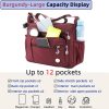 MINTEGRA Women Shoulder Handbag Roomy Multiple Pockets Bag Ladies Crossbody Purse Fashion Tote Top Handle Satchel-3
