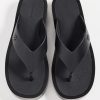 Tory Burch Women's Leather Platform Flip Flops-4