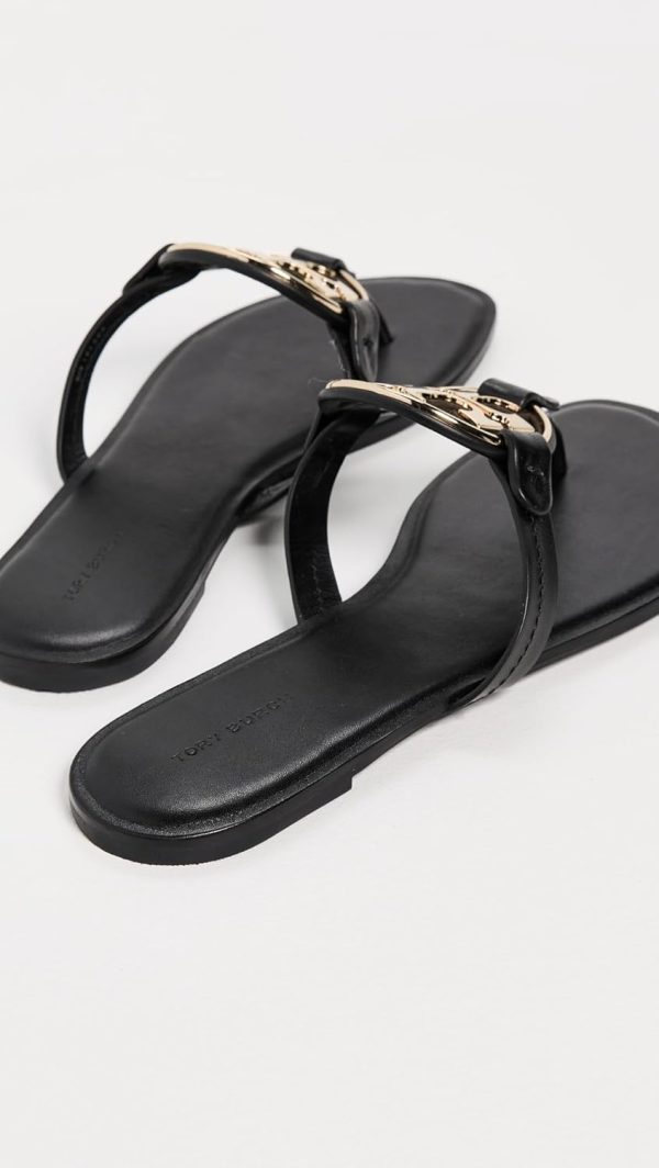 Tory Burch Women's Metal Miller Sandals metal gear solid
