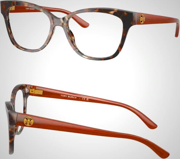 Tory Burch TY2079 SQUARE Eyeglasses with eSHADES Luxury Eyewear Bundle