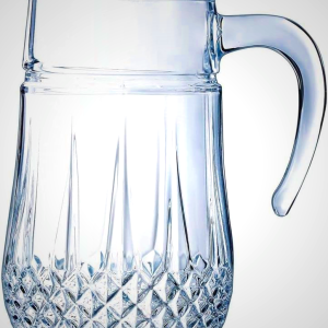 Eclat Cristal D'Arques Longchamp Crystal Water Pitcher, 17.6x14.1x24.6 cm
