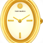 Tory Burch Women's Oval Stainless Steel Bracelet Watch