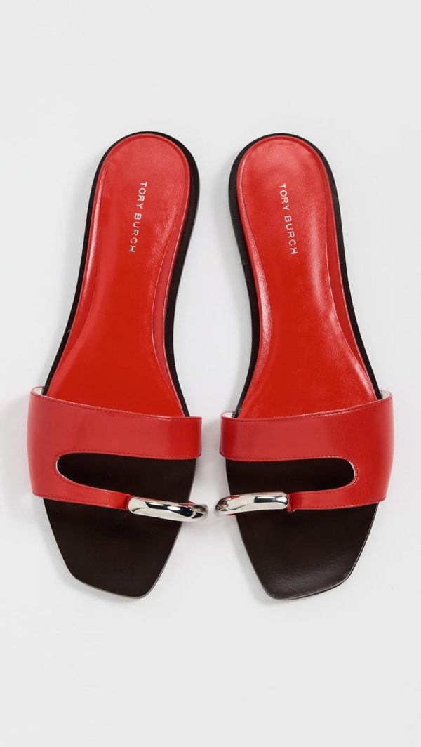 Tory Burch Women's Pierced Slides-1