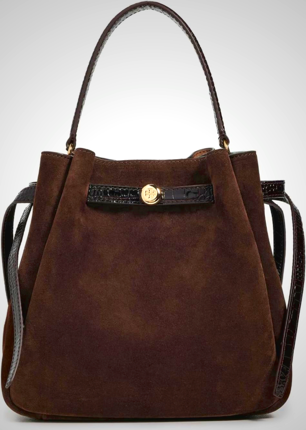 Tory Burch Women's Romy Suede Bucket Bag