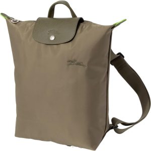Longchamp Le Pliage Green M Backpack for Women in Artichaut longchamp outlet