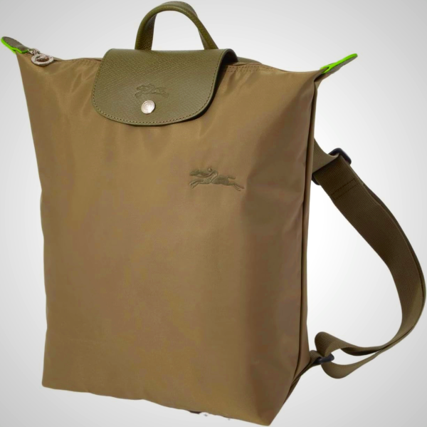 Longchamp Le Pliage Green M Backpack for Women in Artichaut