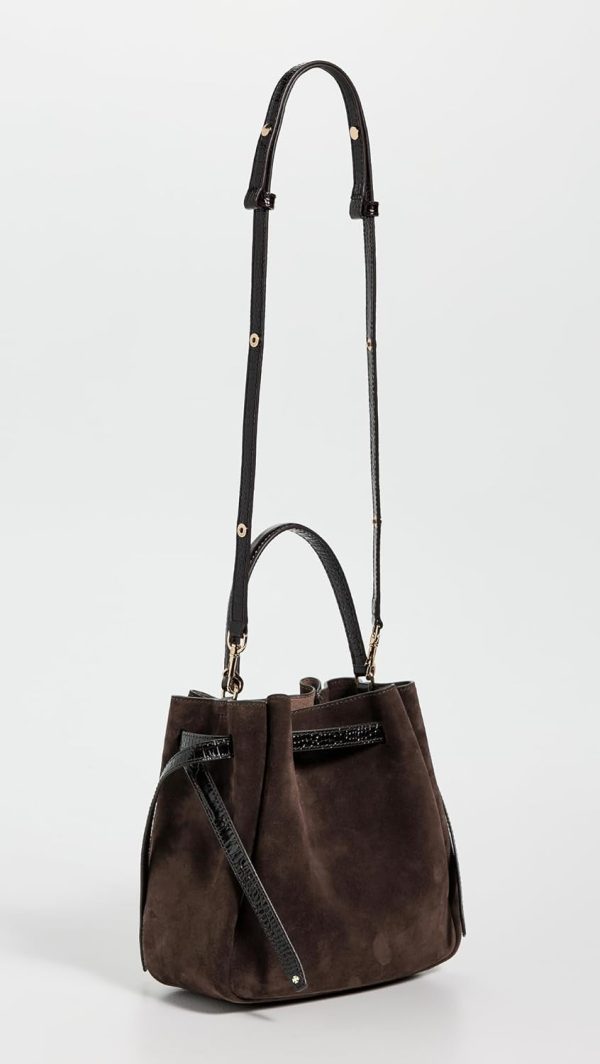 Tory Burch Women's Romy Suede Bucket Bag-2