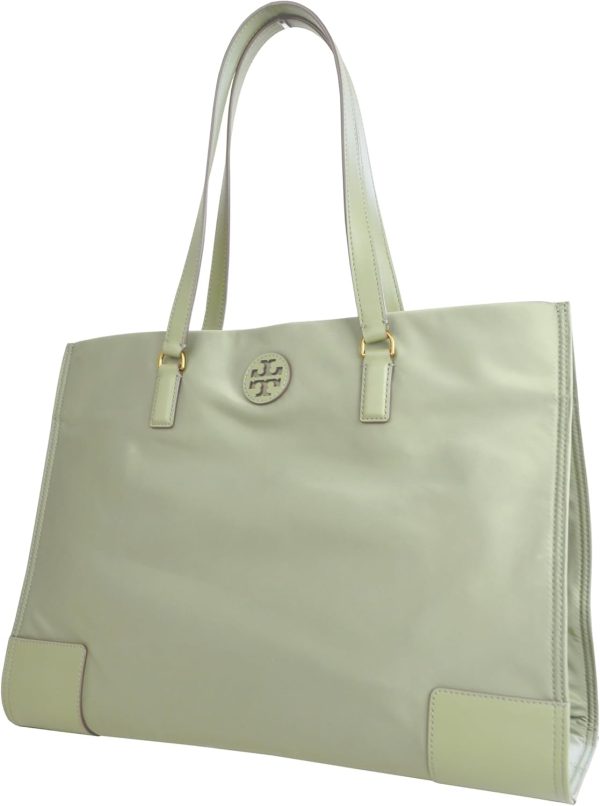 Tory Burch Womens 136144 Ella Gold-Tone Hardware Large Nylon Tote Bag,-0